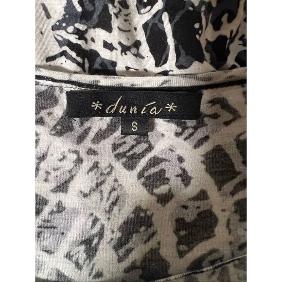 Dunia Boutique Artsy Soft Rayon Scoop Neck Tunic S - Picture 5 of 7